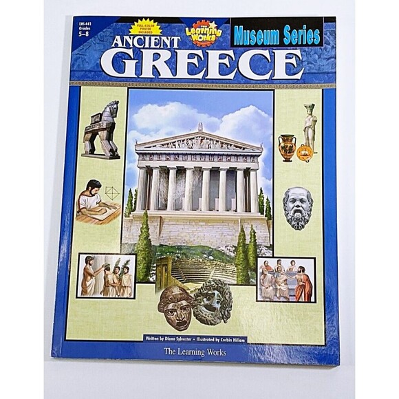 Museum Series: Ancient Rome, Egypt, Greece, China and Mesop. set of 5 Workbooks - Picture 4 of 12